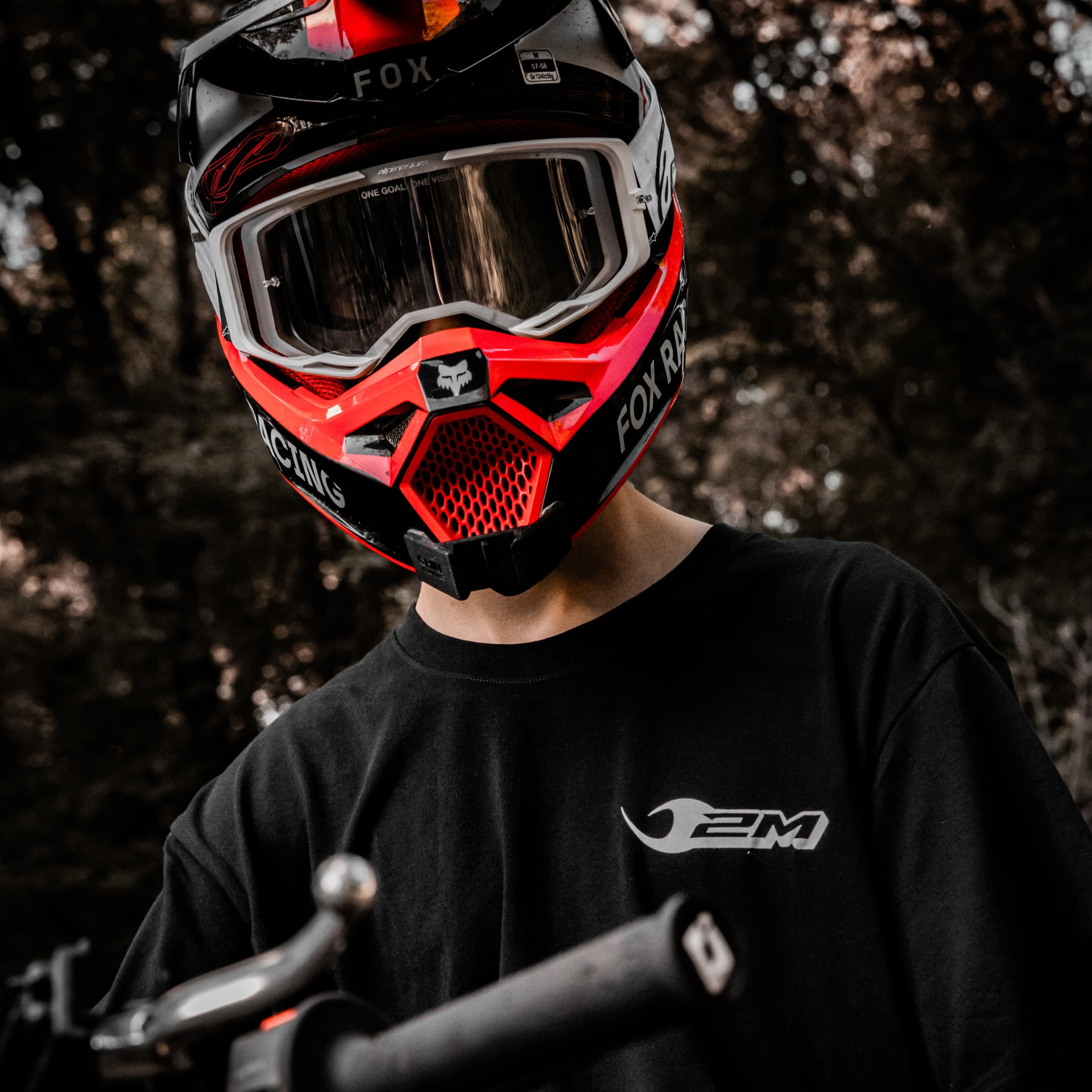 Classic "2M' T-Shirt From Monroe Moto