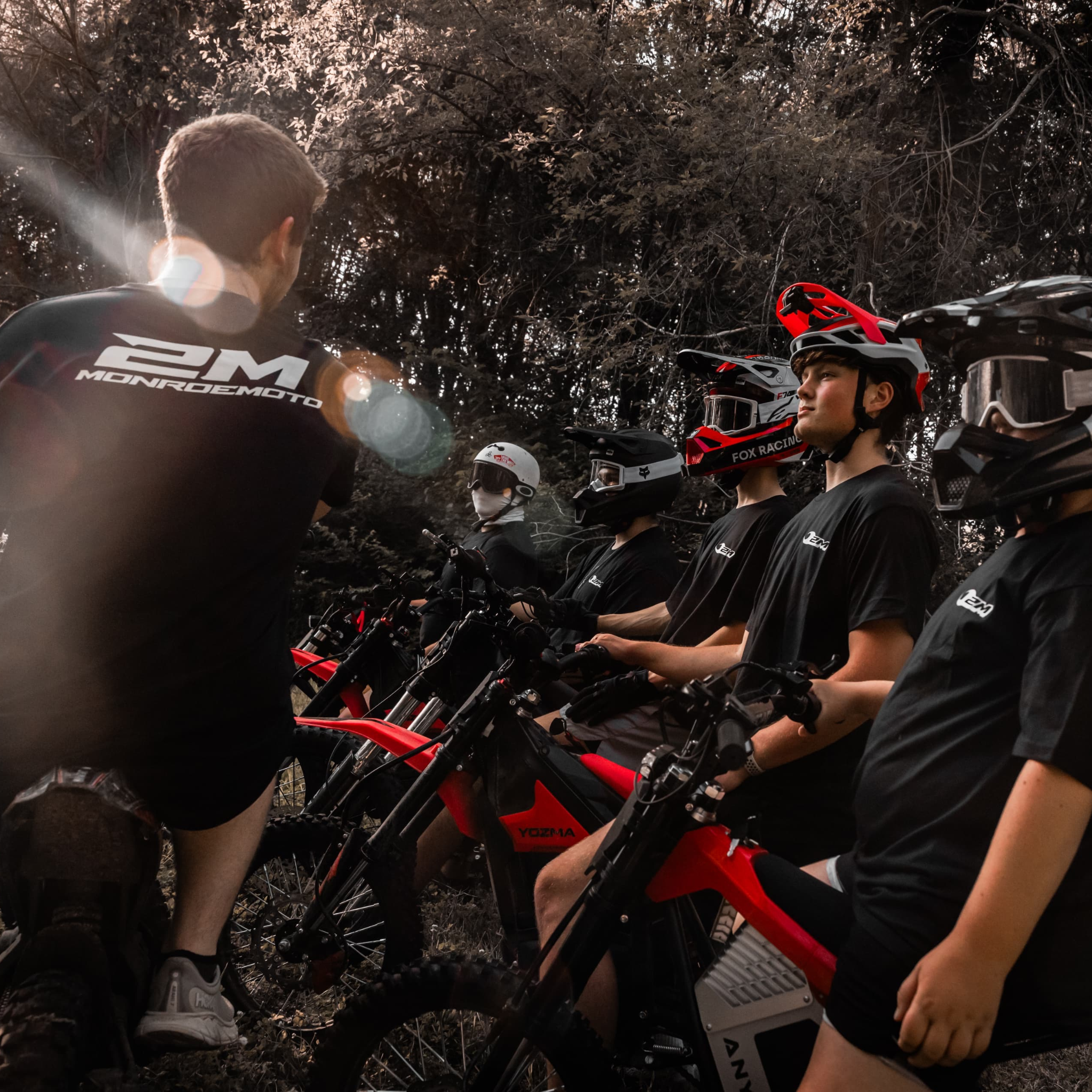 Classic "2M' T-Shirt From Monroe Moto
