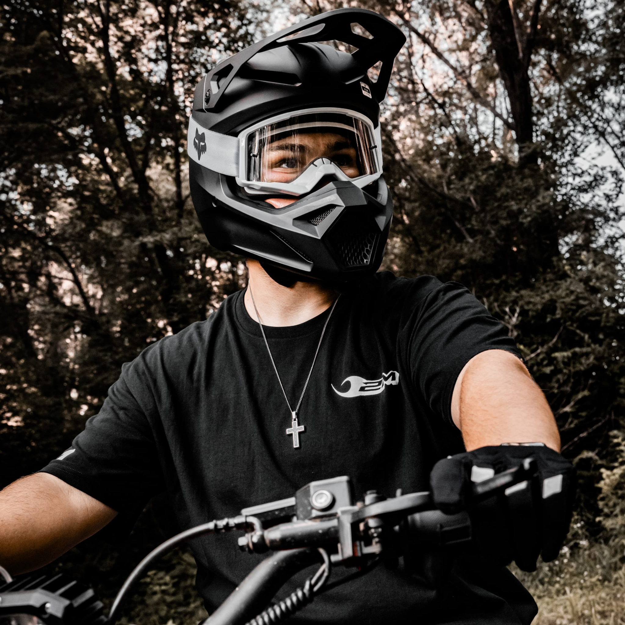 Classic "2M' T-Shirt From Monroe Moto