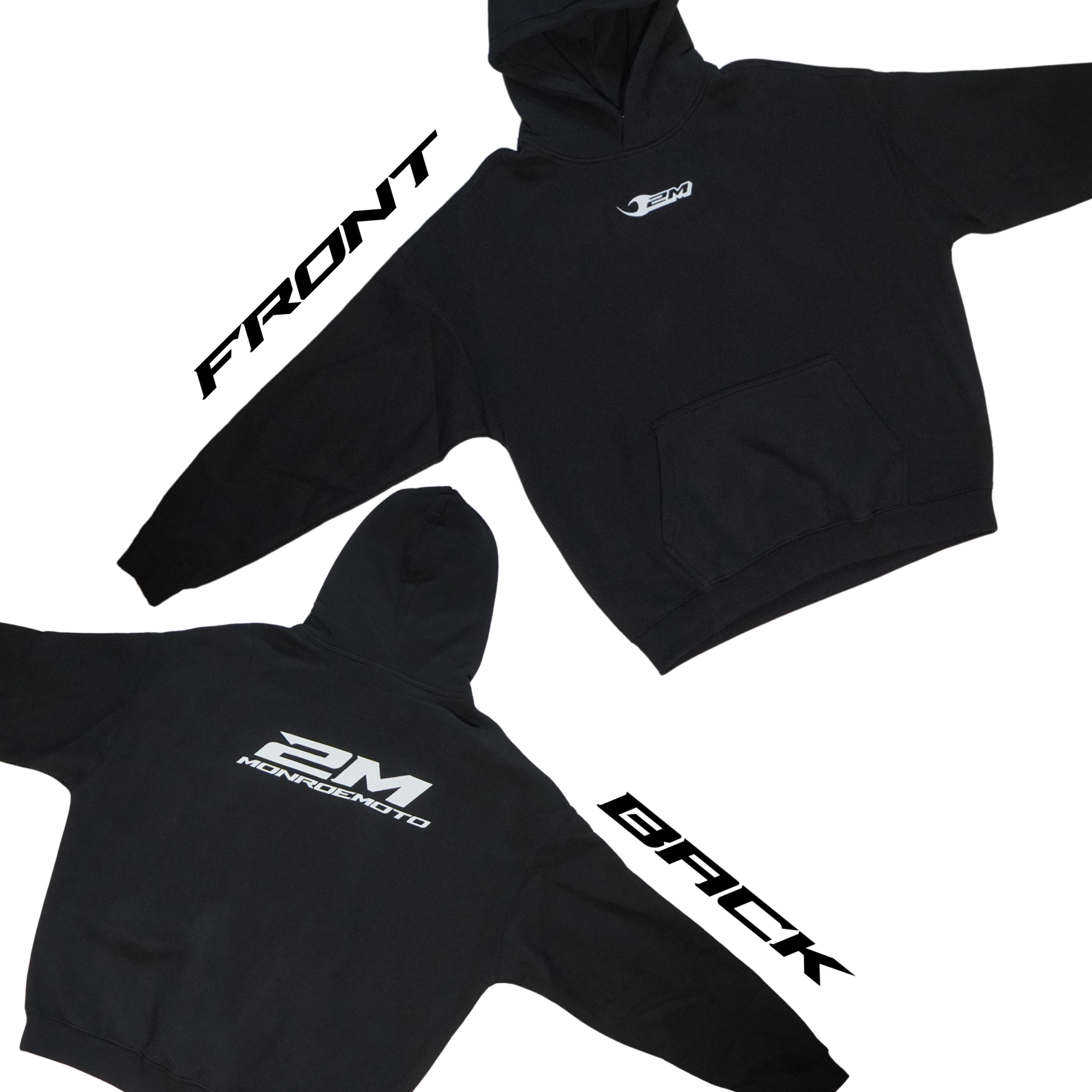 Classic "2M" Hoodie from Monroe Moto