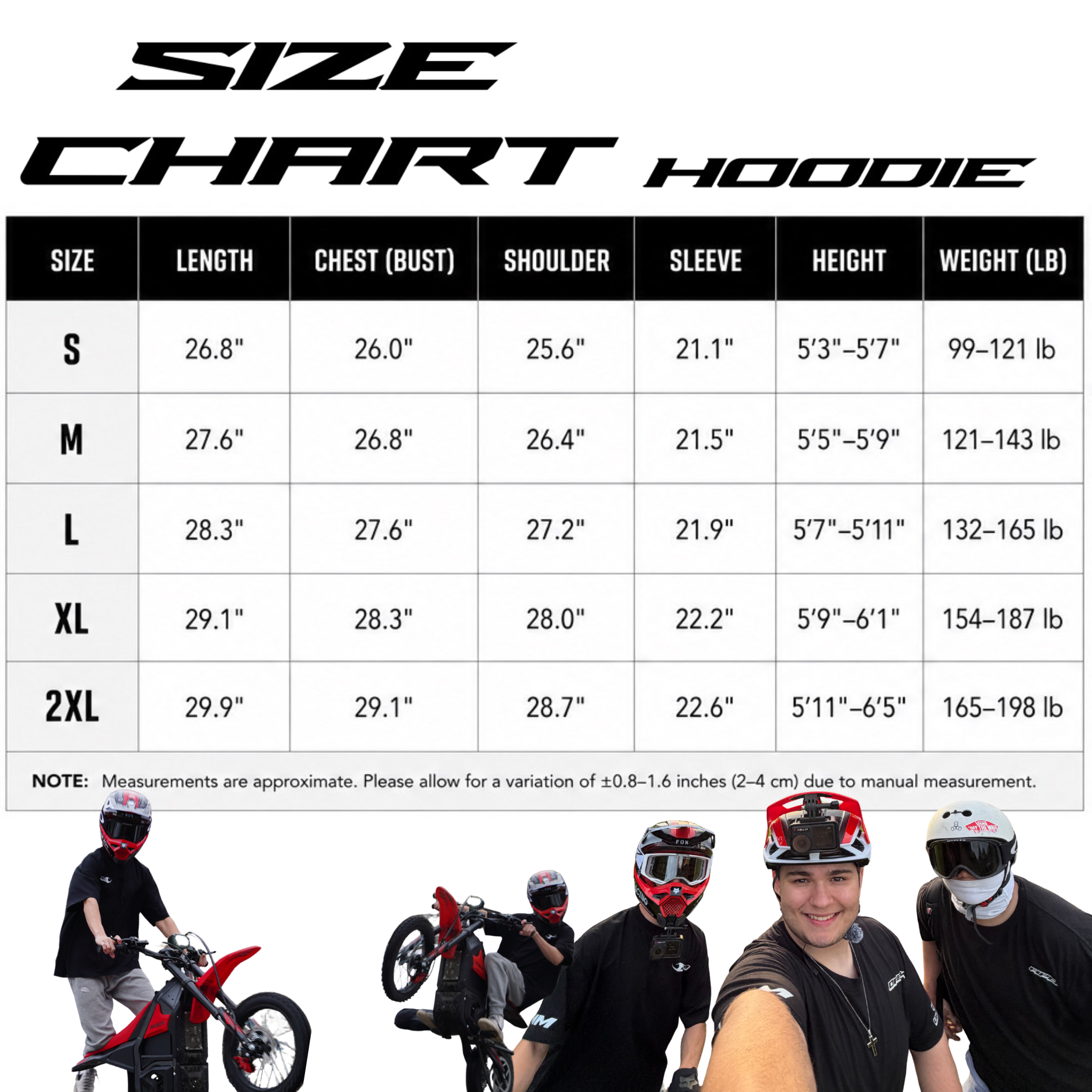 Classic "2M" Hoodie from Monroe Moto